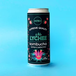 KOMBUCHA WHITE LYCHEE, 330 ML KOMBUCHA WHITE LYCHEE, 330 ML