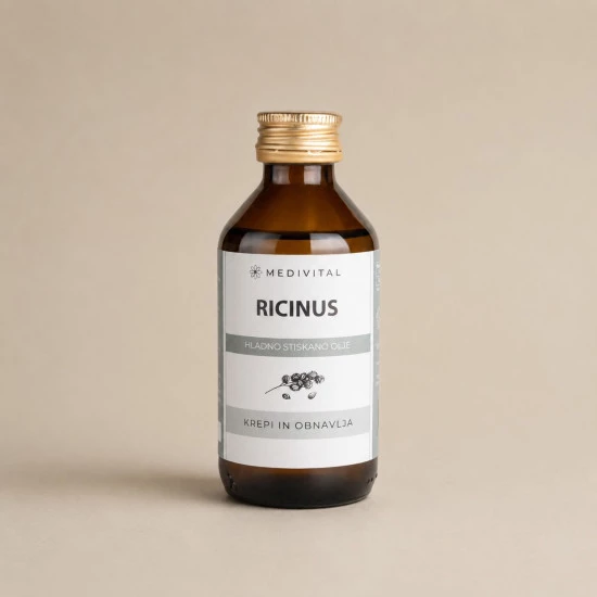 Ricinusovo olje Medivital - 100% naravno