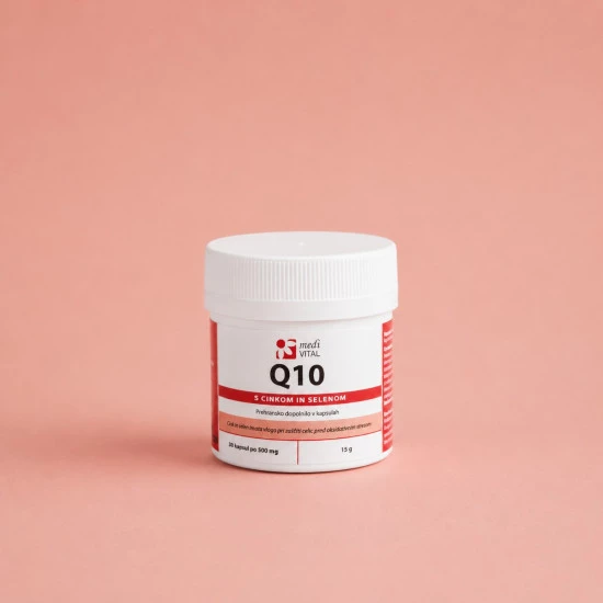 Q10, cink in selen - Medivital