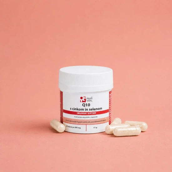 Q10, cink in selen - Medivital