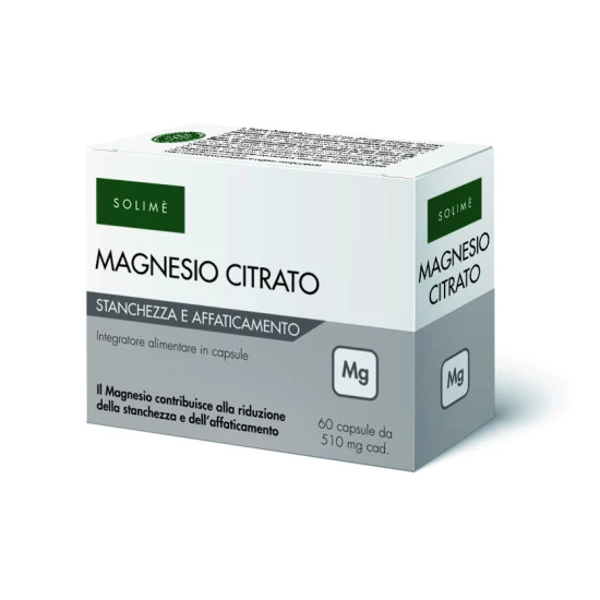Magnezij - magnezijev citrat - Solime magnezij prehransko dopolnilo