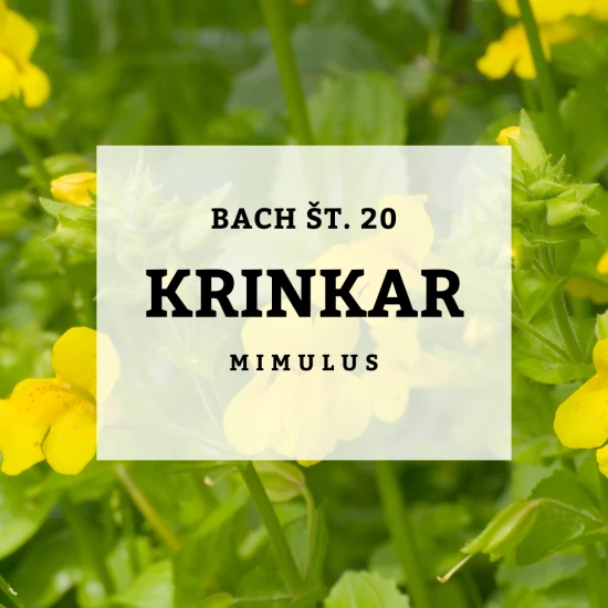 Solime, Bach 20, Mimulus - Krinkar, 10 ml