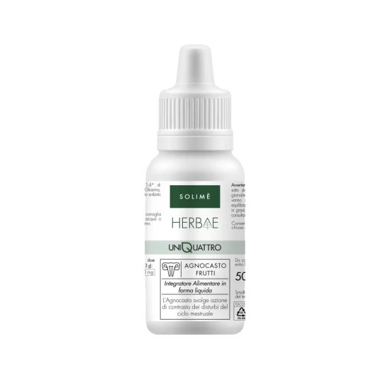 Tekoči izvleček - U4, Solime, Agnocasto - Navadna konopljika,, 50 ml Solime, Agnocasto - Navadna konopljika, Tekoči izvleček - U4, 50 ml