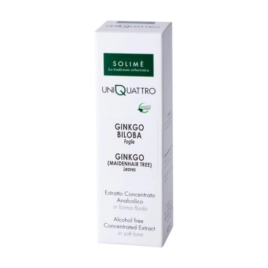 Izvleček - u4, Solime, Ginko Biloba, 50 ml Solime, izvleček - u4, ginko biloba, 50 ml