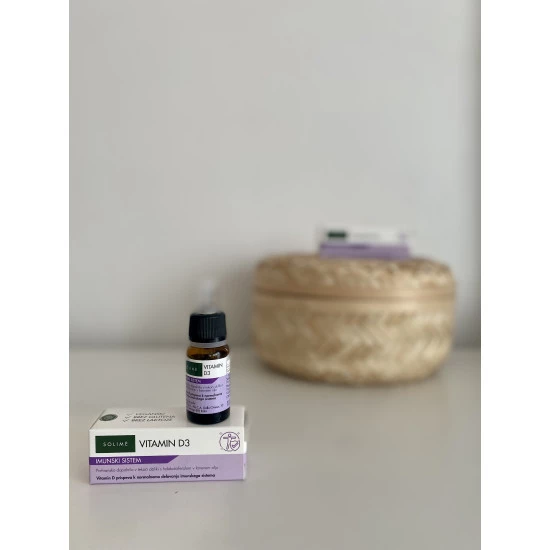 Vitamin D3, Solime, 10 ml