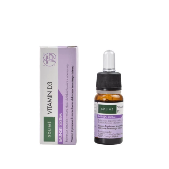 Vitamin D3, Solime, 10 ml